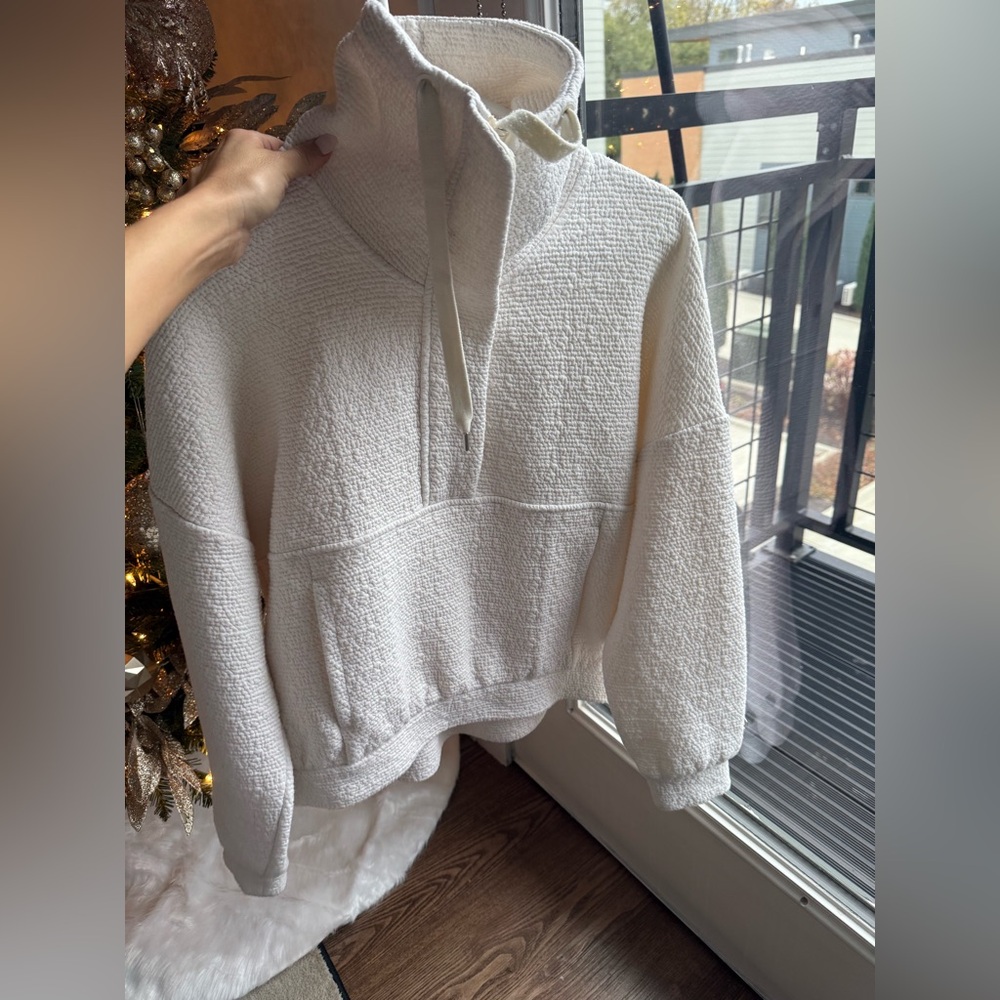 Half-Zip Pull Over Sweater - CALIA by Carrie Underwood- XS